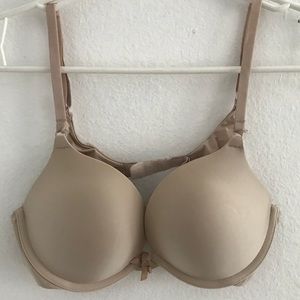 VICTORIA SECRET Tan Push Up Bra Size 34B